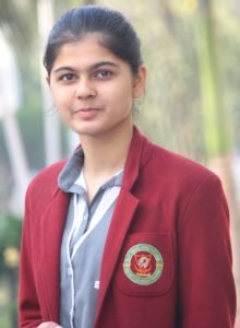 Vabita Joshi, a student of Sun Valley International School